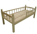 厂家直销 儿童木质床 幼儿园批发 单人床  实木床 塑料木板床