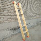 简易木质梯子双层子母床爬梯上下铺小梯子家用工程梯四角稳固直梯