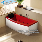 新款上市/彩色浴缸/1.7米长方形冲浪浴缸/亚克力按摩浴缸/JL814