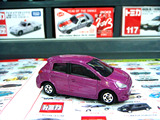 专柜正品玩具TOMY多美卡合金汽车模型23号三菱轿车模型紫色散货