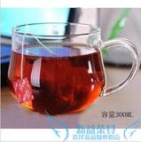 耐热玻璃茶具咖啡杯花茶杯家用玻璃水杯红茶杯居家日用水杯280ml
