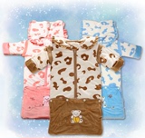 珊瑚绒加厚保暖防踢童睡袋品牌牛奶睡袋婴儿睡袋抱被童装 母婴坊