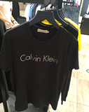 正品Calvin Klein Jeans代购 CK短袖T恤男2016新款夏纯棉圆领印字