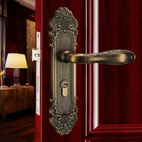 十大名锁【帝豪】卧室门锁欧式门锁室内实木门锁执手锁具仿古锁