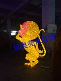 led十二生肖滴胶造型灯led小猴子滴胶造型灯户外防水节日装饰景观