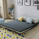 折叠沙发床可拆洗多功能宜家实木客厅两用1.5米1.8米双人组合包邮