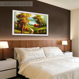 壁画沙发背景墙画有框画卧室床头欧式挂画餐厅客厅酒店装饰画单幅