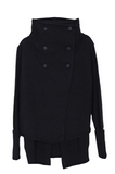 圣迪奥sdeer专柜正品2013新女装叠穿感假两件毛衣长袖外套238356