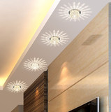 led筒灯2.5寸嵌入式5-7.5-8公分开孔客厅天花射灯3w洞灯水晶桶灯