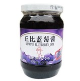 休闲食品 居家必备北京丘比蓝莓酱果酱 面包酱 进口蓝莓 340g