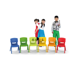 育才幼儿园儿童椅子塑料凳子宝宝椅子家用餐椅靠背椅加厚板凳批发