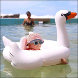 SL正品 加厚安全婴儿幼儿童白天鹅坐骑游泳座圈充气宝宝动物泳圈