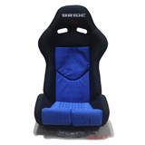 BRIDE STRADIA LOWMAX 赛车座椅 碳纤维骨架  蓝色坐垫、靠垫