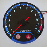 DIY十字线圈转速表 汽车摩托车通用型改装仪表 指针电子转速表