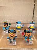 日本代购 东京迪士尼 disneysea nanoblock立体拼插 15周年限定