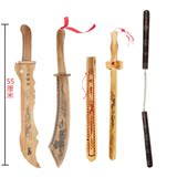 木质儿童玩具刀 剑 玩具剑 木刀剑木剑 木制木头宝剑玩具 包邮