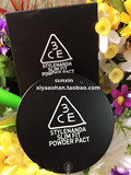 现货 韩国stylenanda正品代购 3CE细腻粉质清透保湿定妆防晒粉饼