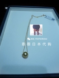 日本代购mikimoto项链 御木本金色通路海水珍珠吊坠项链直邮
