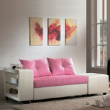 现代简约客厅沙发组合 小户型皮布艺沙发双人可拆洗创意家具包邮