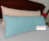安睡宝七孔单人一对双人枕头夫妻长枕芯床上用品1.2/1.5米1.8一只