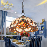 地中海吊灯饰餐厅蒂凡尼吊灯创意玄关灯走廊灯阳台灯吧台灯吊灯具
