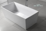方形浴缸厂家供应 人造石浴缸批发白色独立浴缸直销彩源胜浴缸