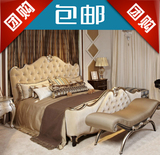 欧式床新古典床实木双人床1.8米床布艺公主床奢华婚床送货到家