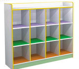 防火板幼儿园图书柜玩具柜组合收纳柜防火板书包鞋柜衣柜储物柜