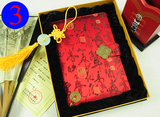 中国风丝绸笔记本礼品中国结套装中国传统出国礼物送老外