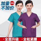 洗手衣短袖分体套装纯棉长袖男女手术衣刷手服医生服护士服隔离衣