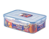 正品乐扣乐扣保鲜盒长方形储物盒冰箱收纳盒带盖密封饭盒HPL824