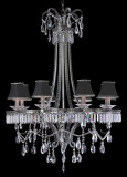 欧式水晶吊灯奢华客厅餐厅灯现代简约LED蜡烛铁艺灯复式楼别墅灯