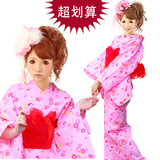 季节促销！女装日本和服浴衣超值大放送58元最低价！机不可失！