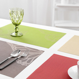 家用西餐垫创意餐桌垫欧式PVC隔热垫加厚锅垫防水碗垫杯垫餐具垫
