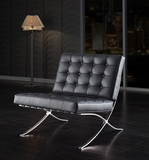 创意休闲设计师单人二三人位巴塞罗那沙发椅不锈钢barcelona sofa