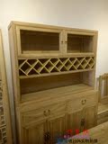 厂家直销特价酒柜实木中式酒架定制储物柜中式收纳柜老榆木家具