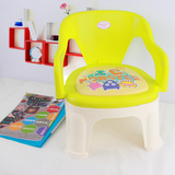 好娃娃儿童叫叫椅 宝宝小凳子婴儿靠背小椅子 幼儿园塑料板凳加厚