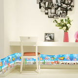 包邮卡通海洋鱼浴室卫生间瓷砖踢脚线墙贴装饰品玻璃宝宝房墙贴纸