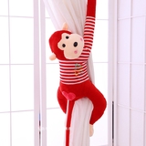 正版精品窗帘猴子公仔长臂猴毛绒玩具防撞猴家居装饰生日礼物女孩