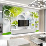 3D立体客厅沙发电视背景墙壁纸墙画大型壁画无缝影视墙无纺布简约