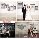 影楼摄影背景布照相馆拍照淘宝拍摄韩版室内涂鸦黑板相片墙背景布