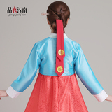 传统韩国朝鲜少数民族服装专用搭配烫金发带头绳韩式发饰 多色