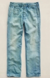 【咔ka】现货 RRL Double RL 海军浅蓝重水洗牛仔裤 售达500英镑