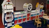 幼儿园木质木制组合书柜儿童防火板别墅储物积木玩具收拾架柜子