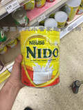 超市采购英国原装进口雀巢NIDO全脂高钙奶粉调制乳粉900g单听