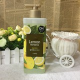 韩国进口LG香水 ON16年新款水果沐浴露500g 柠檬味