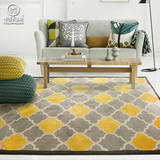欧式简约现代家用沙发房间地毯 宜家长方形书房客厅卧室床边地垫