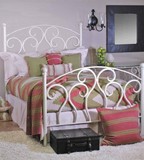 诺冠铁艺床双人床1.8米白色床铁架床单人床卧室床法式公主床1035