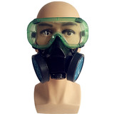 防尘面罩工业粉尘打磨喷漆电焊煤矿面具防烟防护过滤棉防尘口罩