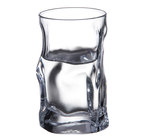 70ml创意波浪造型创意白酒杯玻璃杯烈酒杯小酒杯一口杯实用酒具